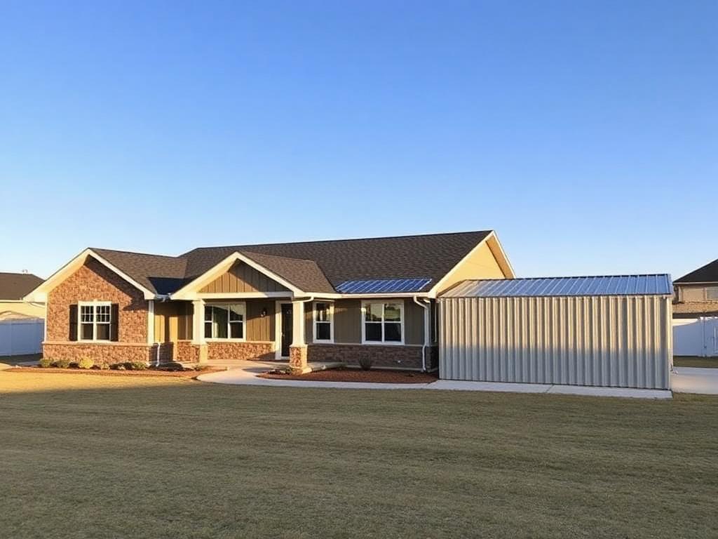 Newly replaced shingle roof on a home in Cedar Fort, Utah