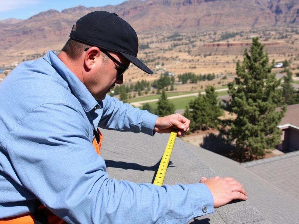 DFNDR roofing crew inspecting a Cedar Hills home