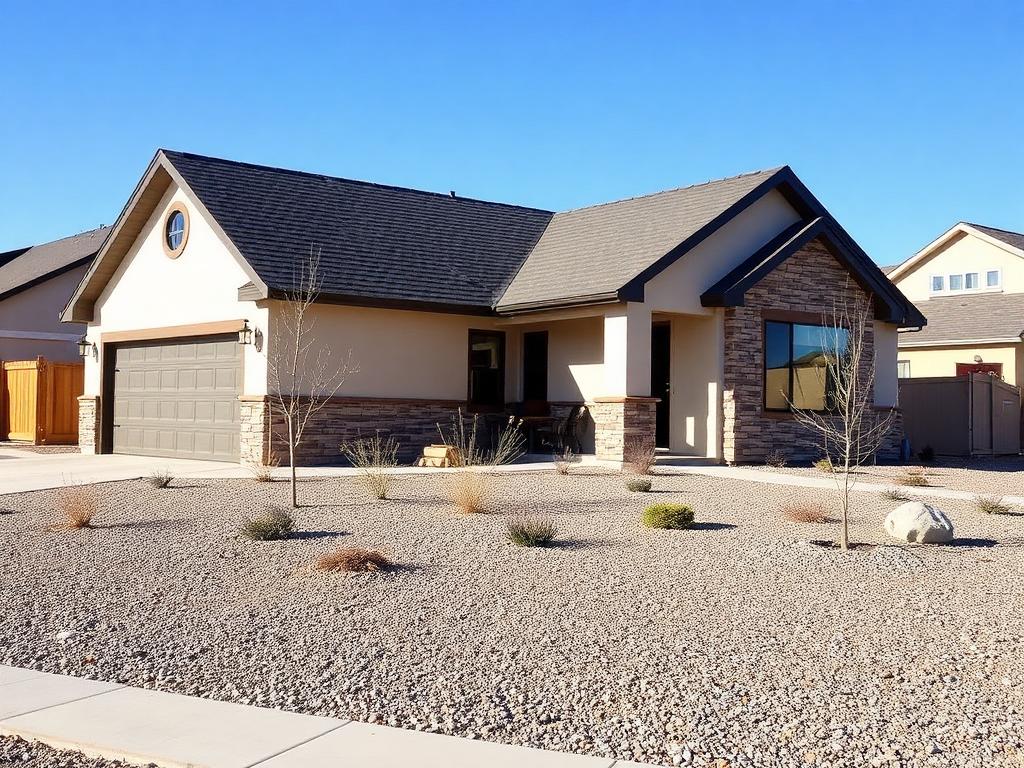 Newly replaced shingle roof on a home in Eagle Mountain, Utah