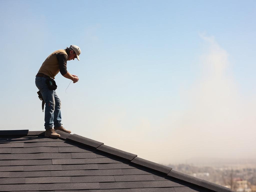DFNDR roofing crew inspecting a Eagle Mountain home