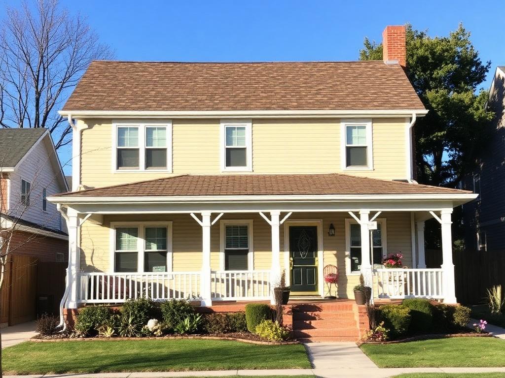 Newly replaced shingle roof on a home in Pleasant Grove, Utah