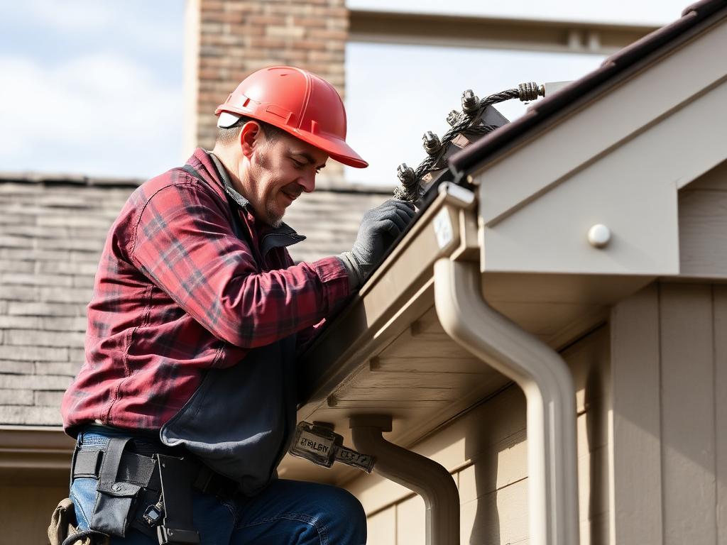 DFNDR roofing crew inspecting a Spring Lake home