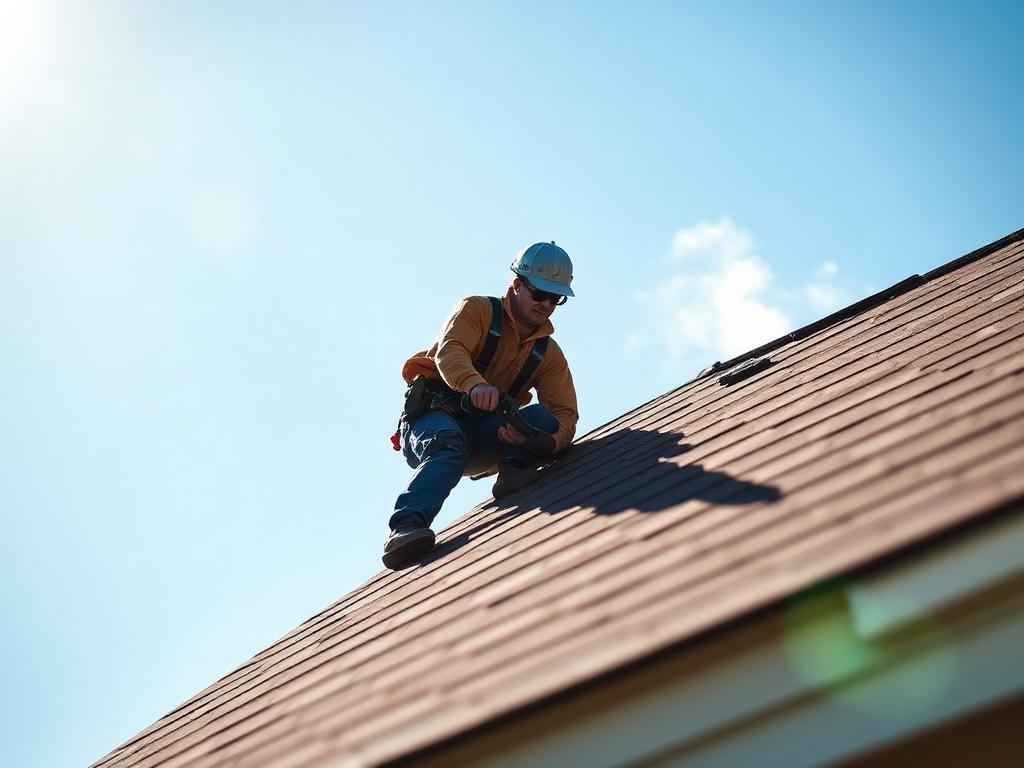 DFNDR roofing crew inspecting a Springville home